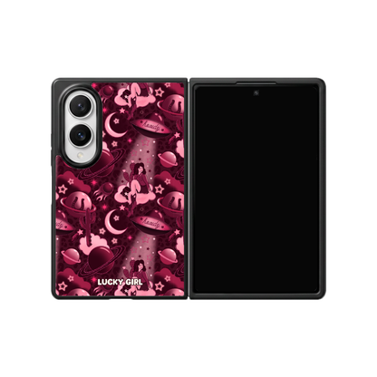 Cosmic Cowgirl Phone Case Galaxy Z Fold 8 / No