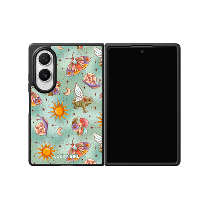 Fairy Frog Hollow Phone Case Galaxy Z Fold 8 / No
