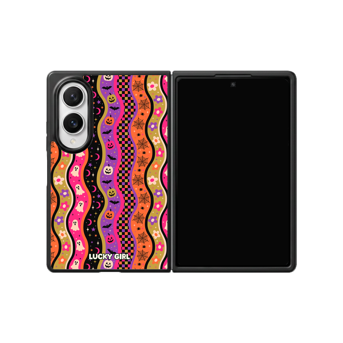 Halloween Waves Phone Case Galaxy Z Fold 8 / No