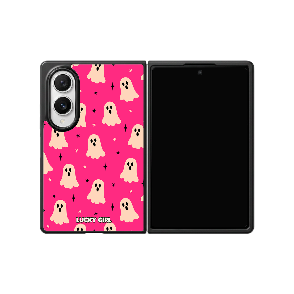 Hot Pink Haunt Phone Case Galaxy Z Fold 8 / No