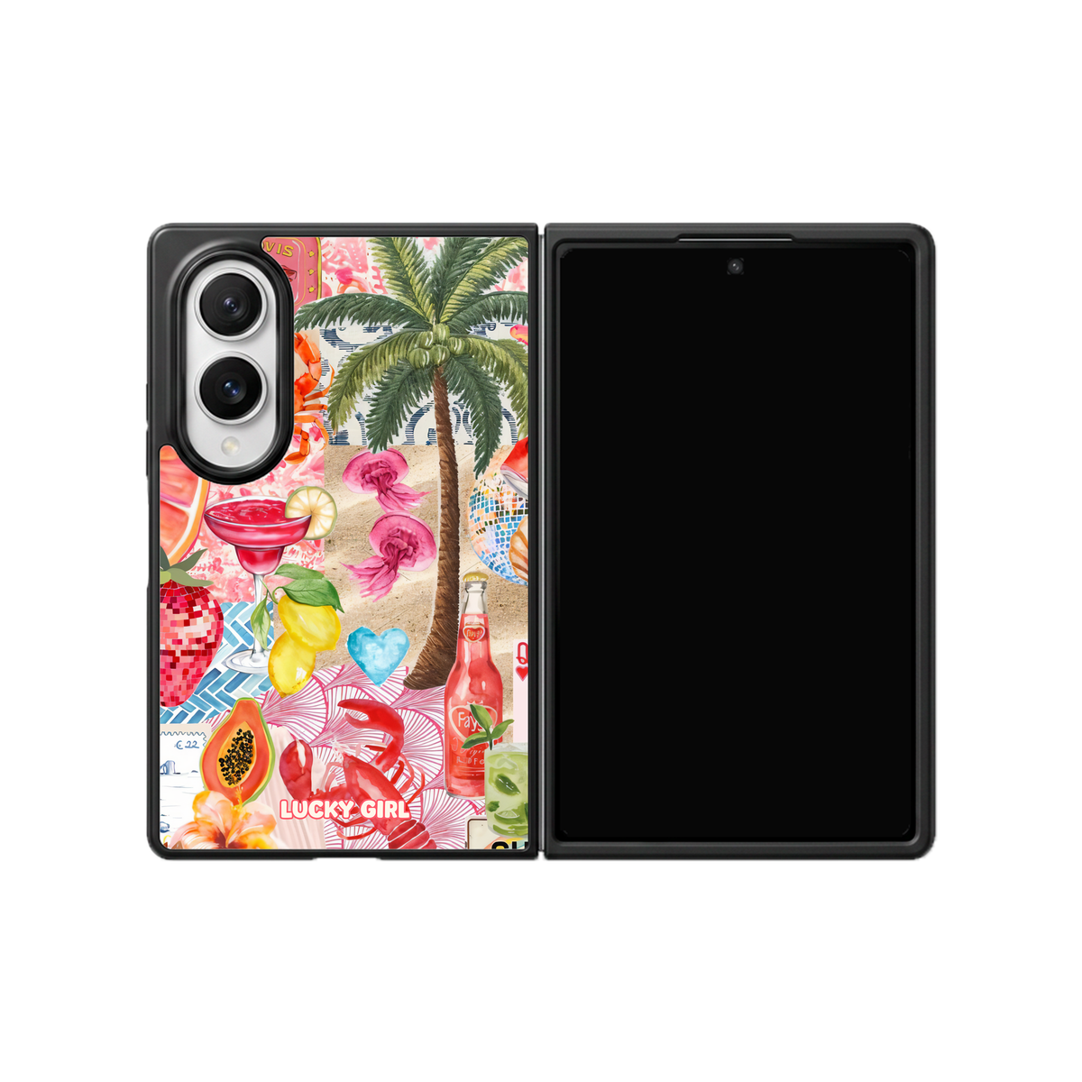 Palm Party Phone Case Galaxy Z Fold 8 / No