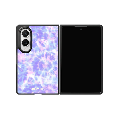 Periwinkle Prism Phone Case Galaxy Z Fold 8 / No