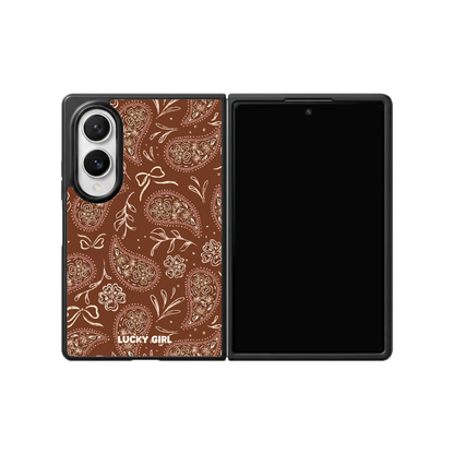 Prairie Paisley Phone Case Galaxy Z Fold 8 / No