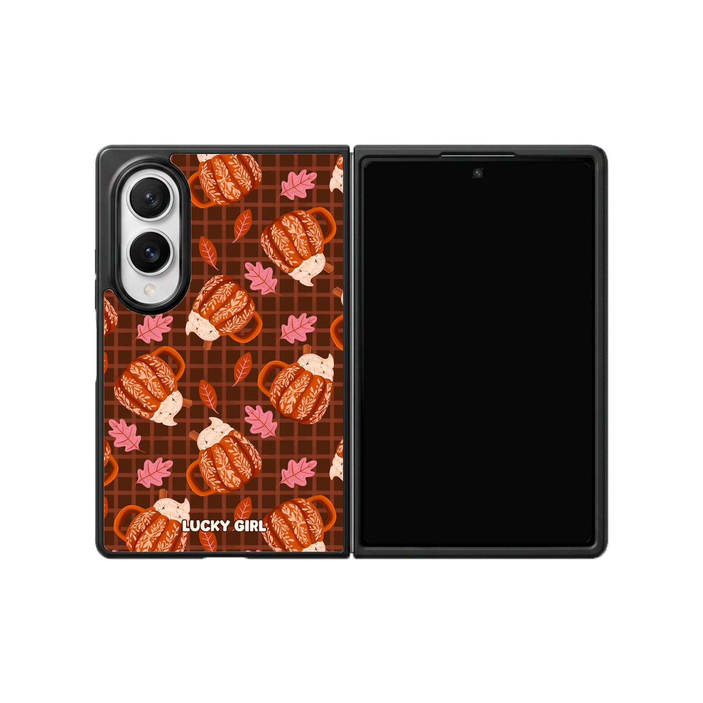 Pumpkin Spice Phone Case Galaxy Z Fold 8 / No