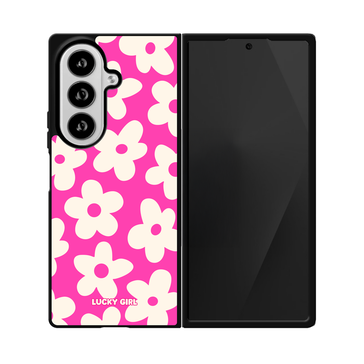 Raspberry Big Blooms Phone Case Galaxy Z Fold 8 Ultra / No