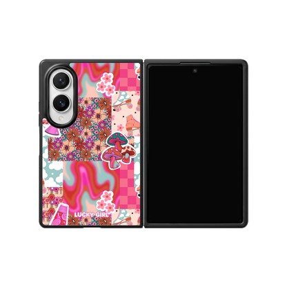 Retro Remix Phone Case Galaxy Z Fold 8 / No