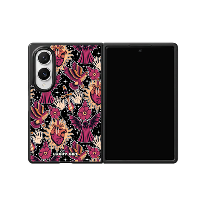 Silent Heart Phone Case Galaxy Z Fold 8 / No