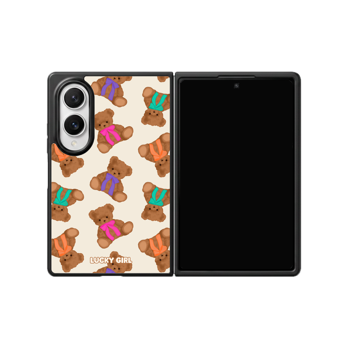 Teddy Ties Phone Case Galaxy Z Fold 8 / No