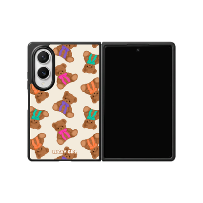 Teddy Ties Phone Case Galaxy Z Fold 8 / No