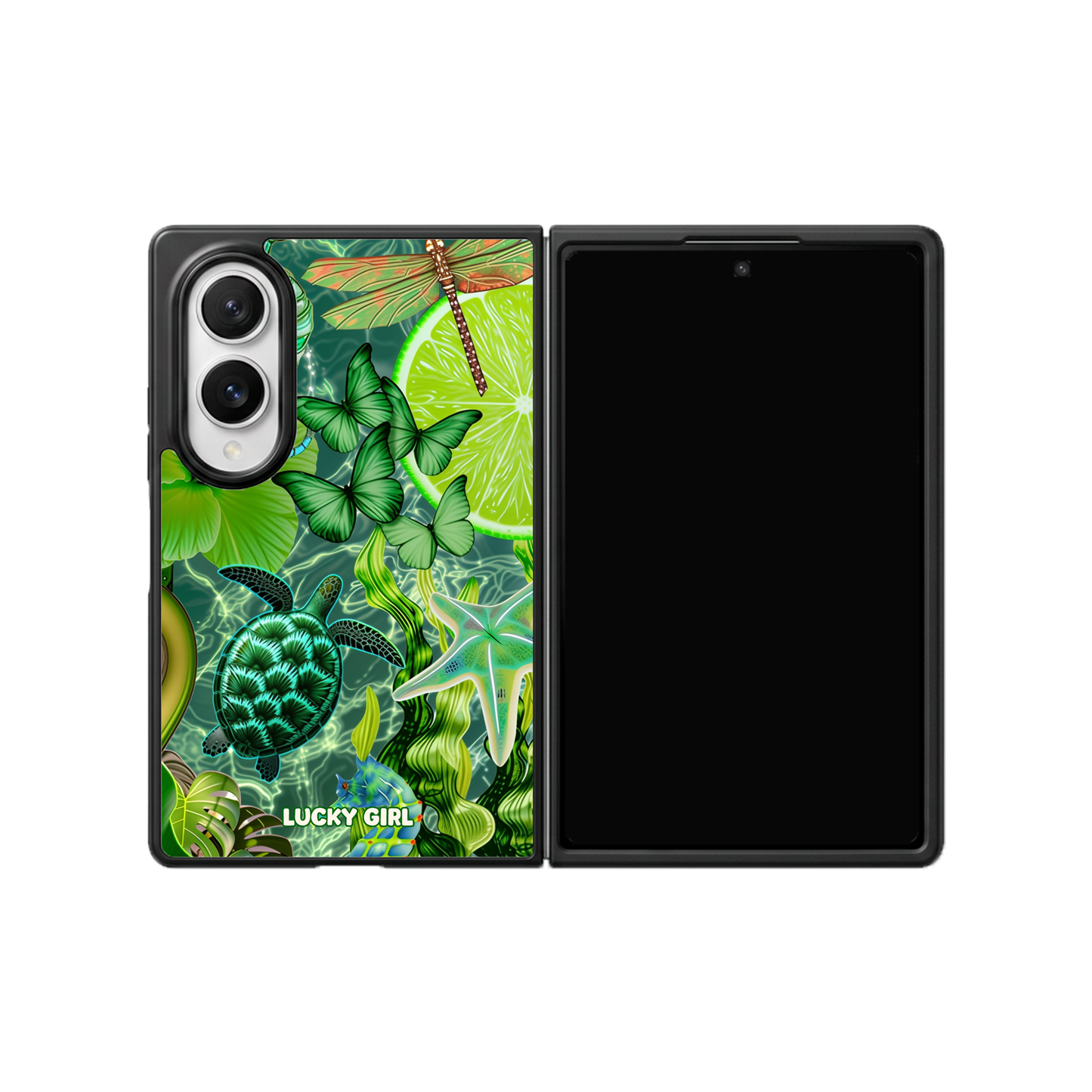 Tropical Jade Phone Case Galaxy Z Fold 8 / No