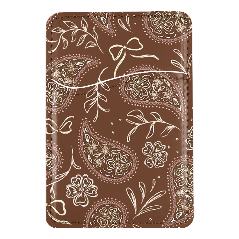 Prairie Paisley MagSafe Card Holder