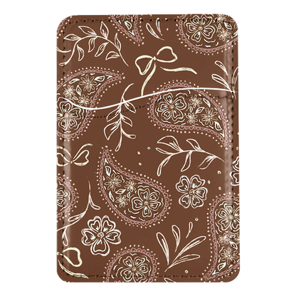Prairie Paisley MagSafe Card Holder