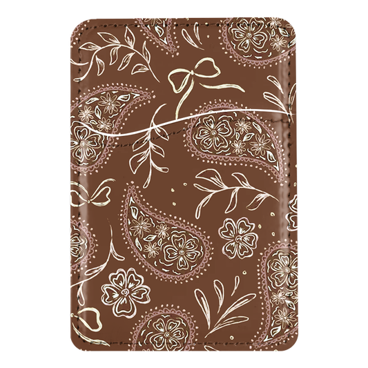 Prairie Paisley MagSafe Card Holder