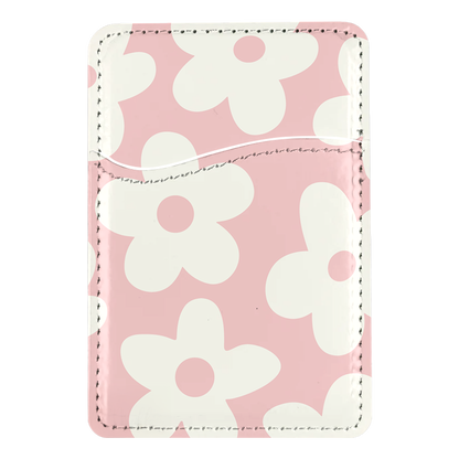 Pinky Swear Big Blooms MagSafe Card Holder
