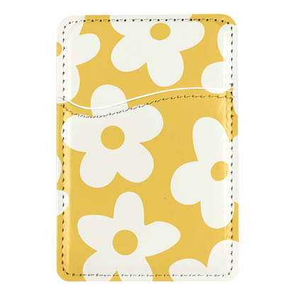 Sunny Big Blooms MagSafe Card Holder