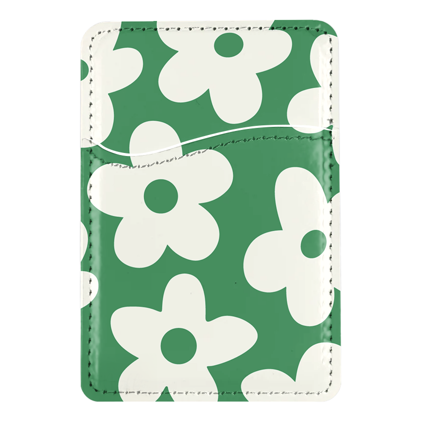 Emerald City Big Blooms MagSafe Card Holder