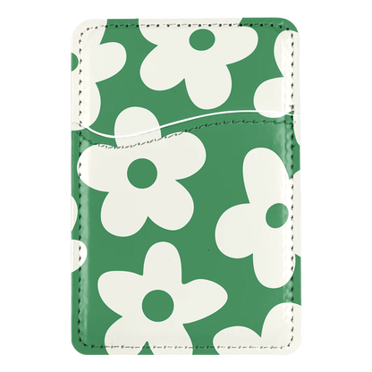 Emerald City Big Blooms MagSafe Card Holder