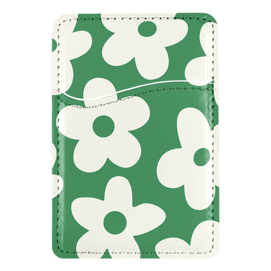 Emerald City Big Blooms MagSafe Card Holder