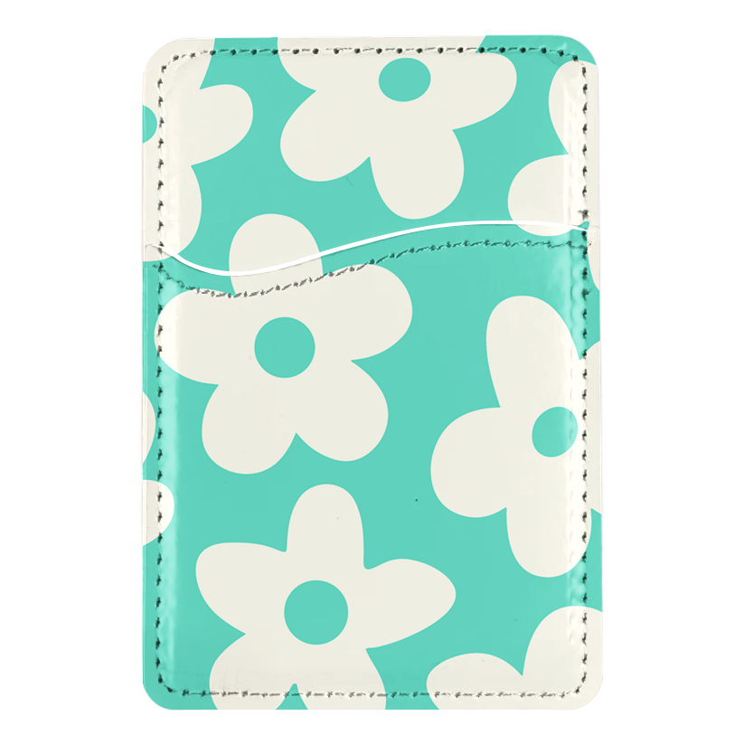 Calypso Big Blooms MagSafe Card Holder