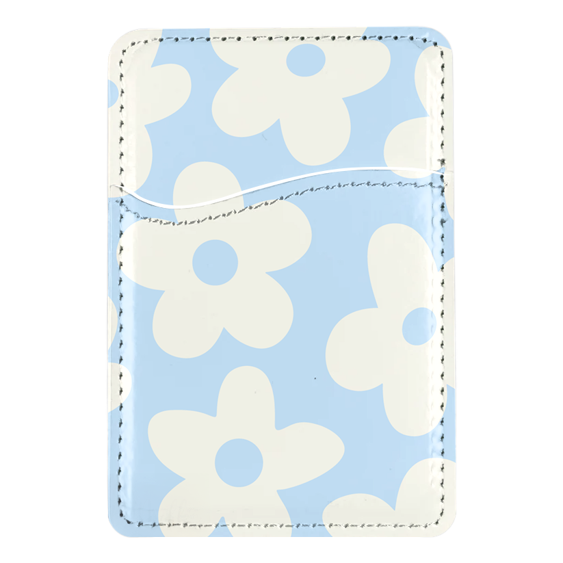 Cloud 9 Big Blooms MagSafe Card Holder