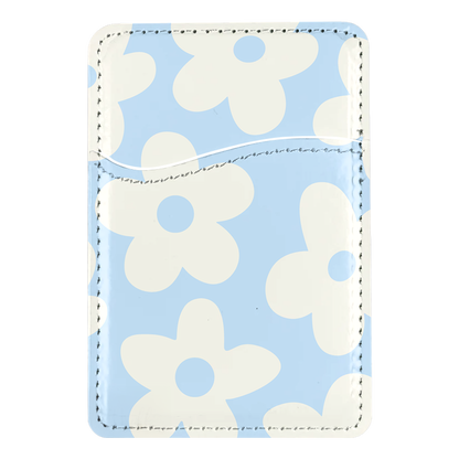 Cloud 9 Big Blooms MagSafe Card Holder