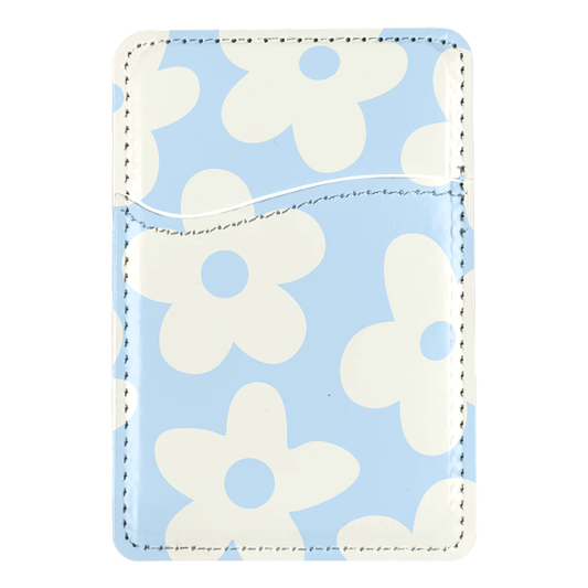 Cloud 9 Big Blooms MagSafe Card Holder