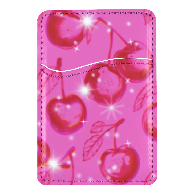 Glazed Cherries MagSafe Card Holder