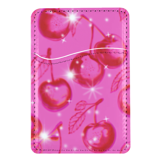 Glazed Cherries MagSafe Card Holder