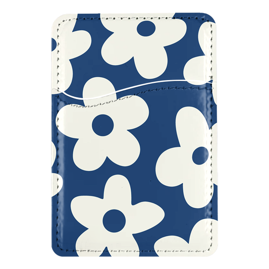 Night Watch Big Blooms MagSafe Card Holder