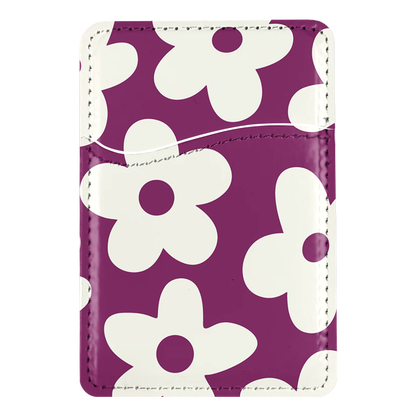 Velvet Big Blooms MagSafe Card Holder