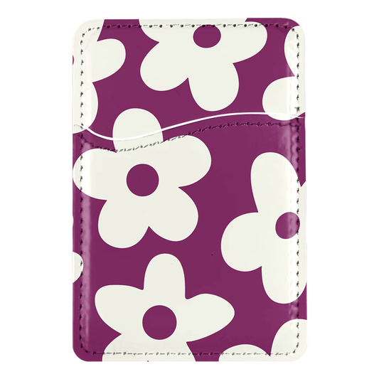 Velvet Big Blooms MagSafe Card Holder