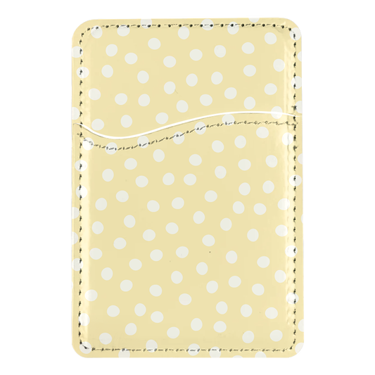 Banana Whispers Dots MagSafe Card Holder