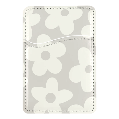 Dust Bunny Big Blooms MagSafe Card Holder