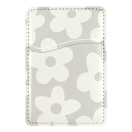 Dust Bunny Big Blooms MagSafe Card Holder