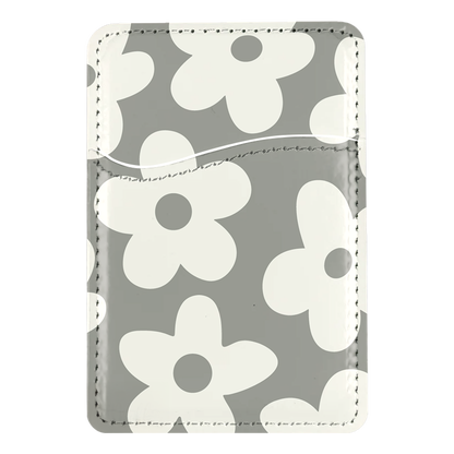 River Rock Big Blooms MagSafe Card Holder