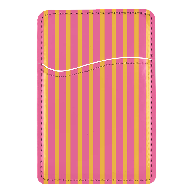 Sherbet Stripes MagSafe Card Holder
