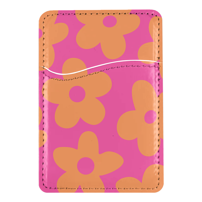 Sunkissed Big Blooms MagSafe Card Holder