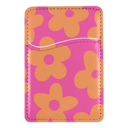 Sunkissed Big Blooms MagSafe Card Holder