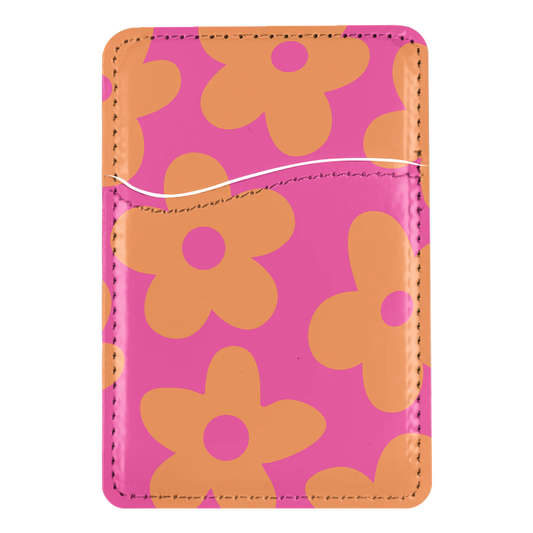 Sunkissed Big Blooms MagSafe Card Holder