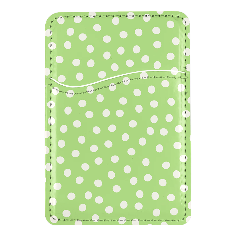 Katydid Dots MagSafe Card Holder