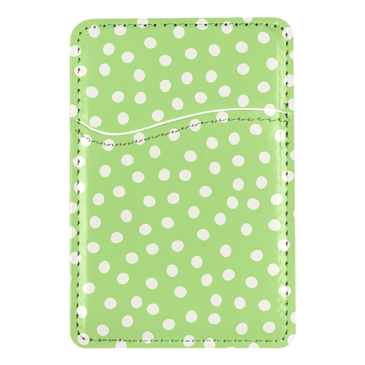 Katydid Dots MagSafe Card Holder