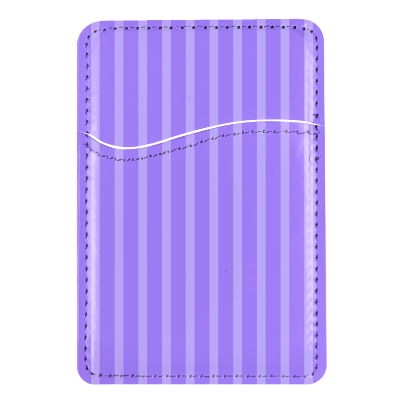 Ube Stripes MagSafe Card Holder