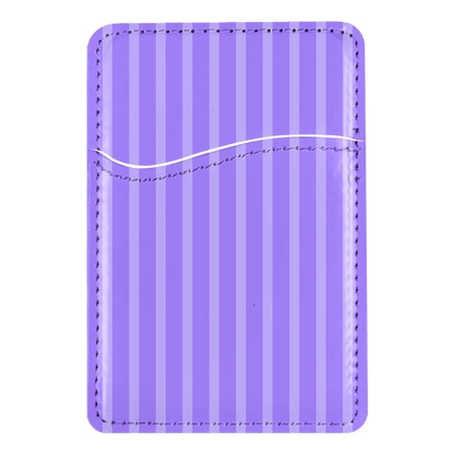 Ube Stripes MagSafe Card Holder