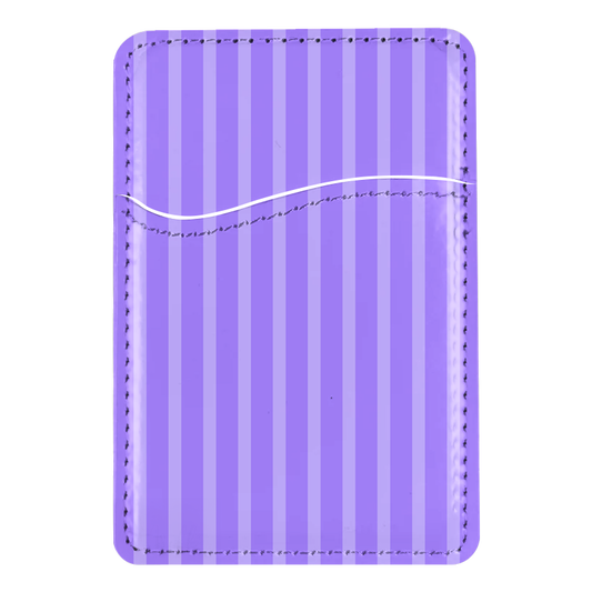 Ube Stripes MagSafe Card Holder