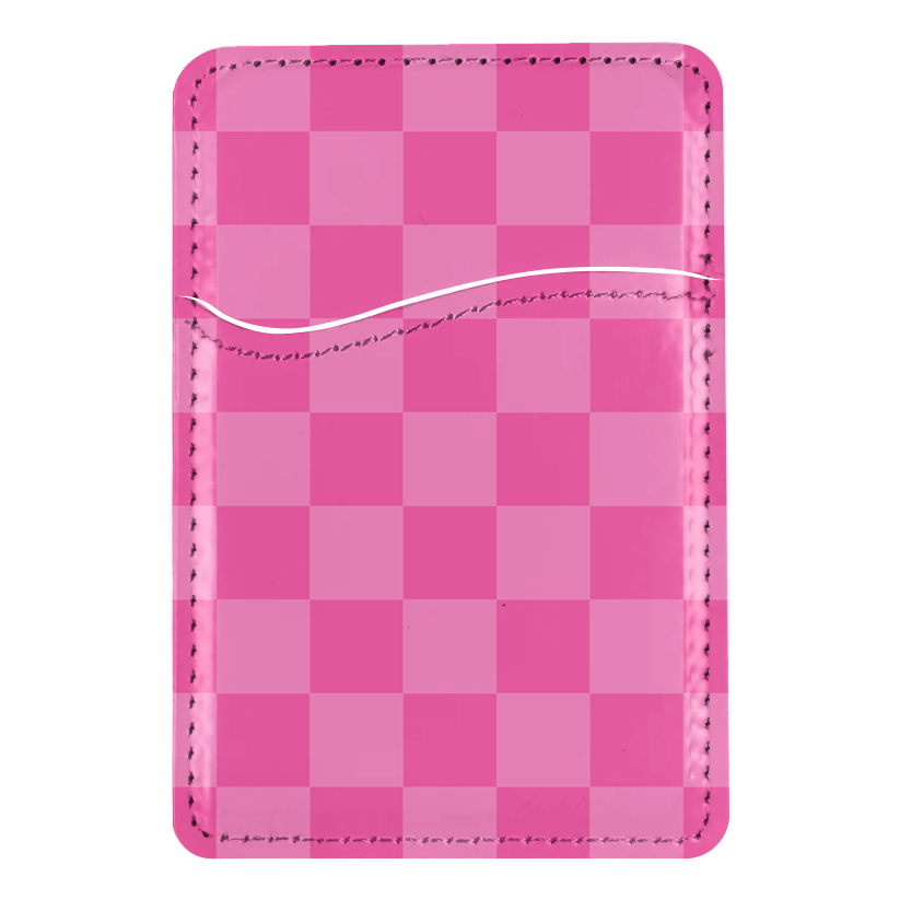 It Girl Checkers MagSafe Card Holder