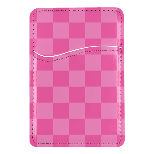 It Girl Checkers MagSafe Card Holder