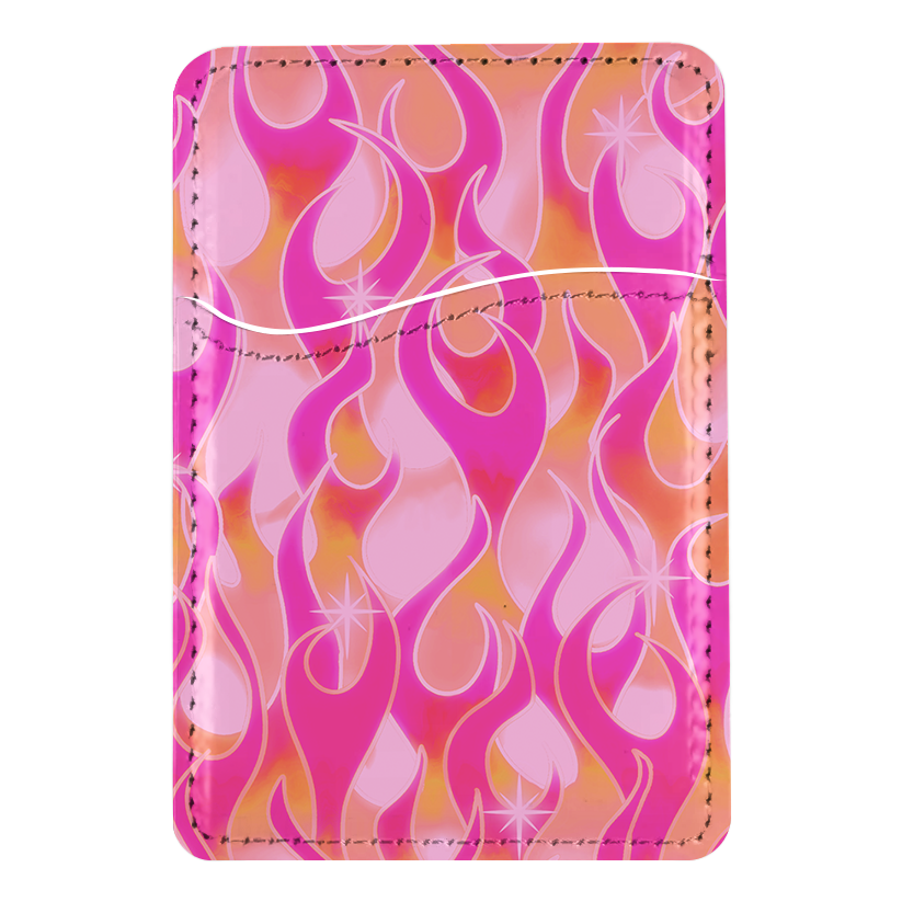 Fever Flames MagSafe Card Holder
