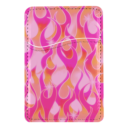 Fever Flames MagSafe Card Holder