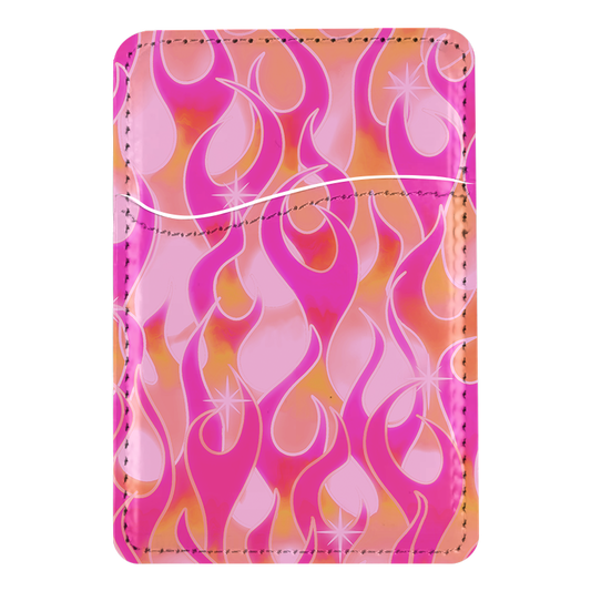 Fever Flames MagSafe Card Holder