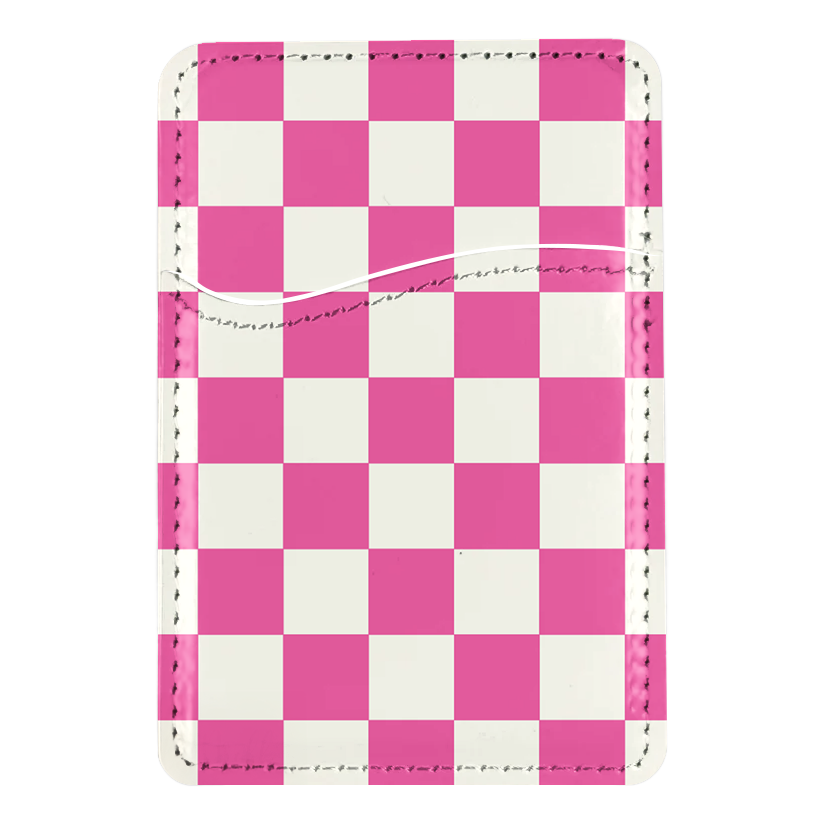 It Girl Checkers II MagSafe Card Holder